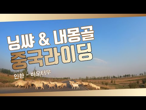 중국 닝쌰 & 내몽골 로드 사이클링